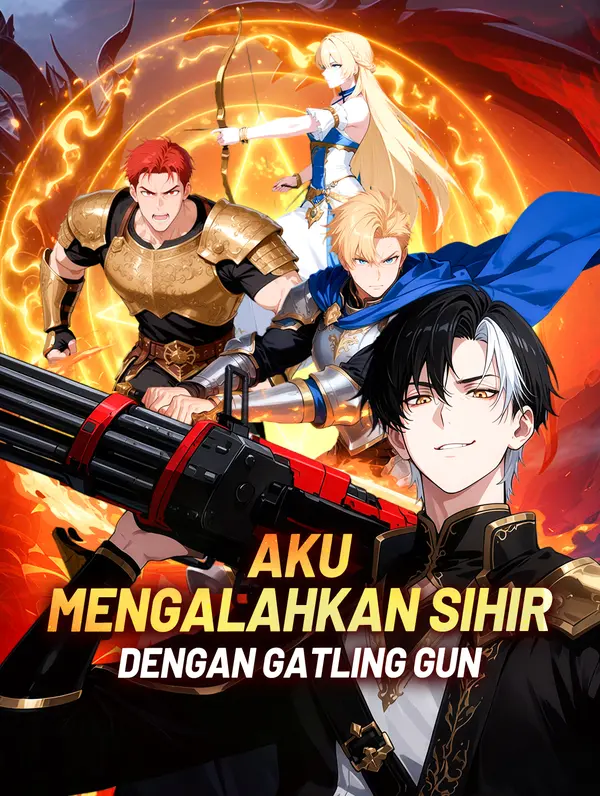 Aku Mengalahkan Sihir dengan Gatling Gun