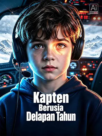Kapten Berusia Delapan Tahun
