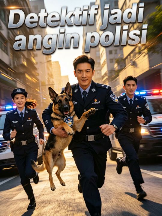 Detektif jadi anjing polisi