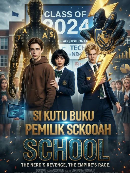 Si kutu buku pemilik sekolah