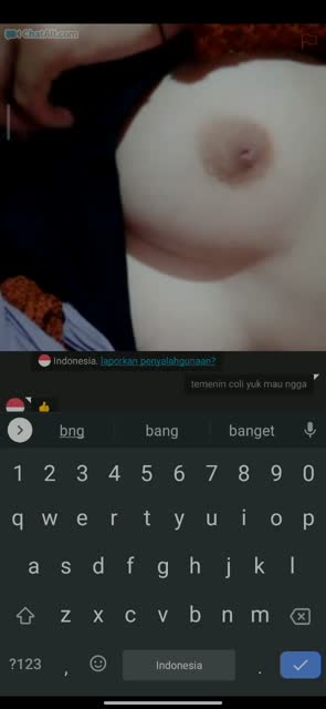 Omeetv jilbab abu mulus bgt tt nya