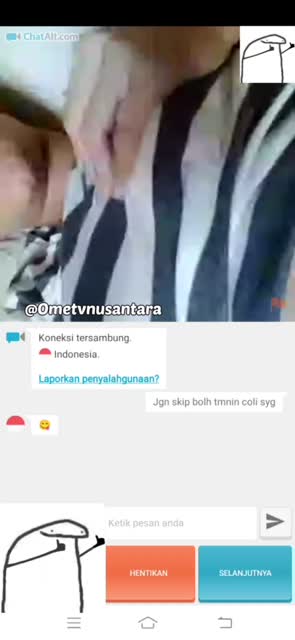 Bokep Indo Ometv – cewe put1h muluus B51 sange berat di rumah kosong sampai keluar