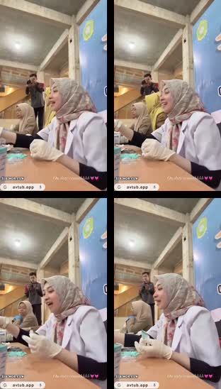 Azkia Ibu Dokter Muda Hijab Viral Jago Nyepong Mentok