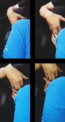 Hijab di mobil