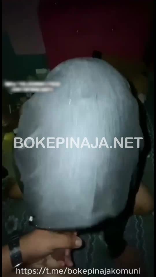 Hijab Hitam STW Chubby servis om di kamar sendiri terbaru viral