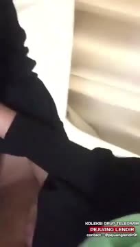 Bokep Indo terbaru – selingkuh sama binor hijab main di hotel