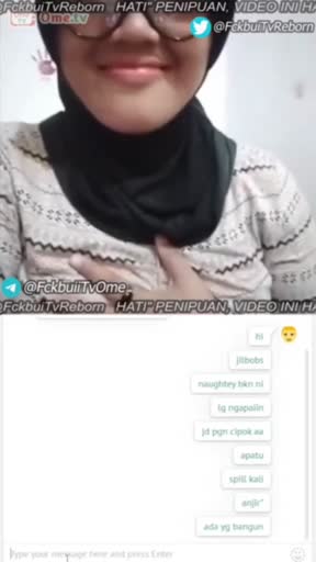 Ometv cewek hijab berkacamata desah manja di hotel no sensor full