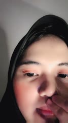 Jilbab Colmek mandi di kamar sendiri