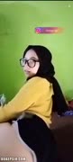 Bokep Indo Ukhti Nunjukin Toket Live Barbar – hijab jilbab kacamata live pawg