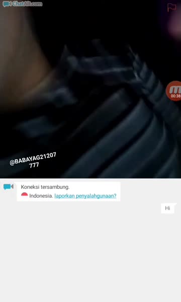 Bokep Indo OmeTv – Ngarahin hp ketemen yg abis M4nd1