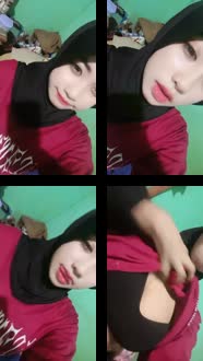 Live Show Talent Laura New – buka baju di warnet full video