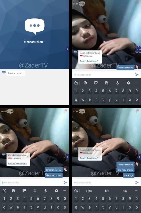 Ometv jilbab 3 ngewe di indekos nikmat banget