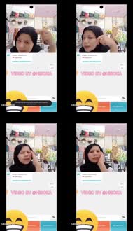 OmeTV Hijab Sange Pamer Toket Gede striptis di kamar kos kualitas jernih