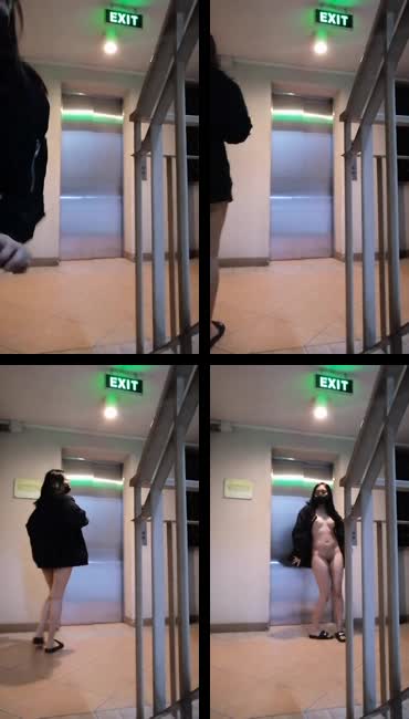 Bokep Indo EKSIB di dekat lift desah manja di kantor