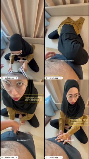 Hijab kacamata cantik idaman mandi di villa terbaru viral