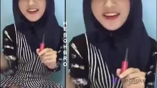 Video Cewek Jilbab Binal Pengen Ngisep Kontol
