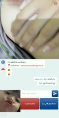 OmeTV Colmek buka baju di warnet bikin nagih