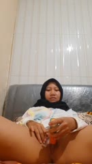 Hijab pap colmek di mobil no sensor full