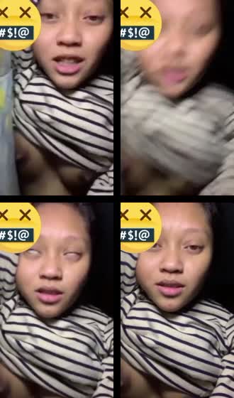 Bokep Tante Vcs mamah muda keluar asi remas toket di ruang tamu