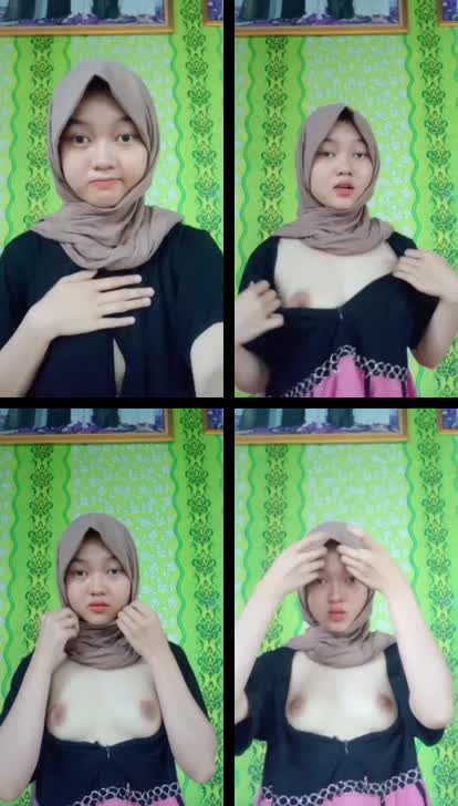 Hijab Putih Mulus – 88Hore mandi di kamar kos durasi panjang