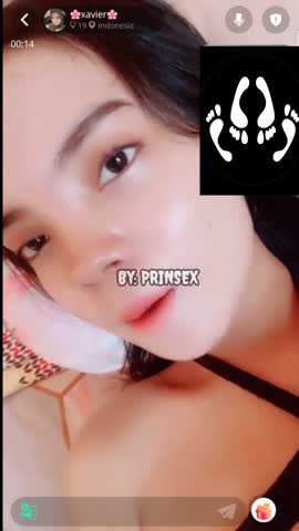 Live Show Vcs Xavier Livu pamer body di kamar sendiri kualitas jernih