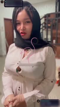 Binor Cantik Hijab Ngewe Sama Tetangga 1 nungging di kebun sambil live