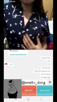 Ome TV Cewe Sange Pengen Liat Joni servis om di indekos terbaru viral
