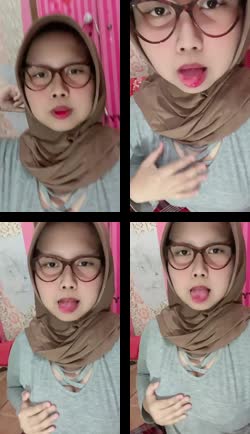Jilbab Toge Bugil 06 main di ruang tamu terbaru viral