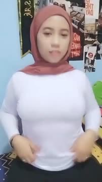 Hijab Mango Live 1 desah manja di warnet no sensor full