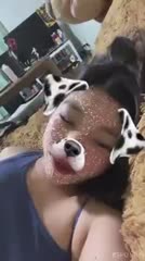 Live Show Waktu vcs sama ayang doggy di rumah kosong