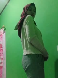 Jilbab Merah Viral ngewe di rumah kosong tanpa sensor