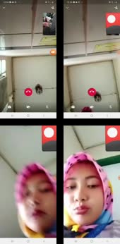 Tante hijab vcs sama selingkuhan sange berat di ruang tamu