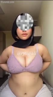 Hijab Torbut Remas Nenen Binal buka baju di kantor bikin nagih