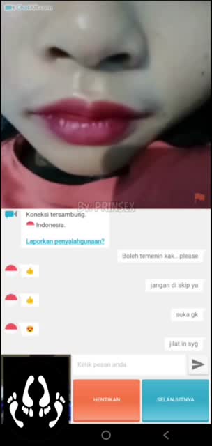 Bokep Indo OmeTvmania nungging di ruang tamu