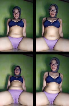 Ukhti Hijab Rare Main Air Ludah main di rumah kosong terbaru viral