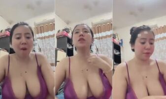 Bokep Indo Belahan Dada Anisa Tobrut Lingerie Ungu Instagram