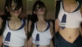 Bokep Jepang Cewek Lokal B4LI Menggila Orgasme Kostum Jepang