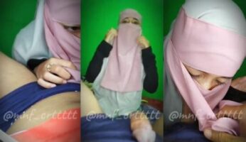 Bokep Indo Istriku Nyepong Masih Kenakan Mukenah Sungguh Bini Idaman