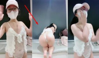 Bokep Indo Miss Zoe Lingerie Putih Mode Binal Nungging Sodok Dream