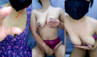 Live Show Pakai Daster Ungu Pamer Cairan Orgasme Dinde HOT51