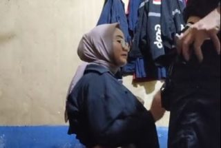 Bokep Indo Pasangan Sejoli Mesum di Kost-an Jilboobs Semok BBW