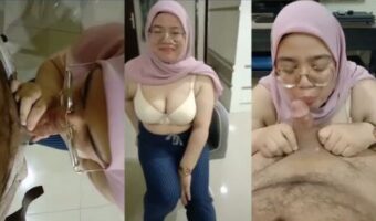 Bokep Jilbab Rare! Sepongan Cewek Hijabers Pink Si Cantik Lagi Viral