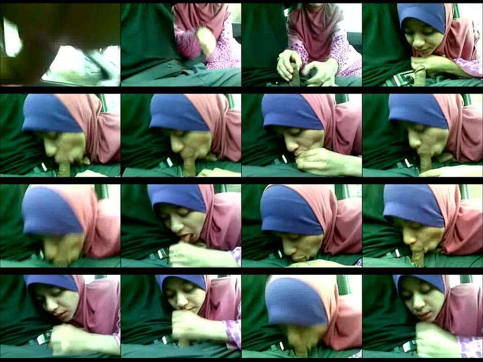 Jilbab Fatin Cowonya Lagi Nyetir Malah Asik Nyepong Pink