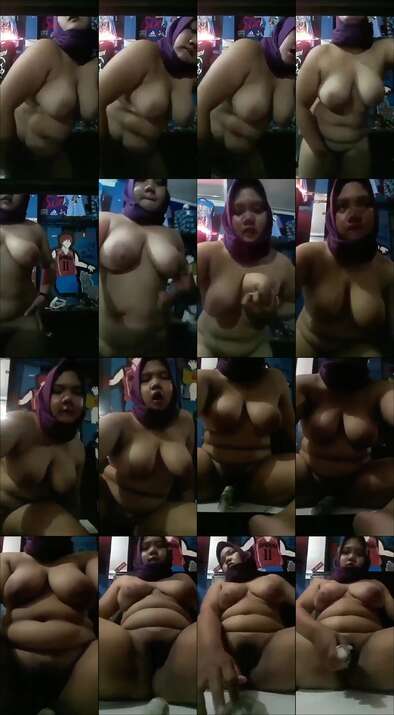 Jilbab Ungu Udah Sange Kepengen Ngewe