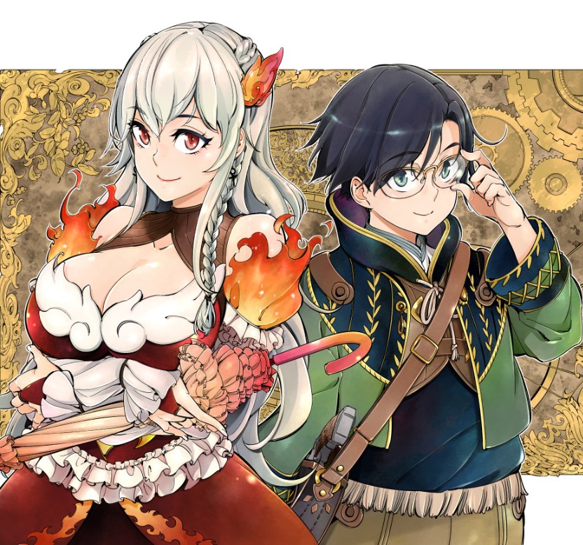 Honoo no Majo-hime to Sekiwan no Tomo