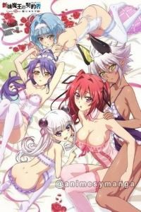 Poster Shinmai Maou no Testament Burst OVA