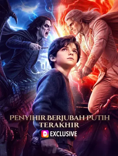Poster Penyihir Berjubah Putih Terakhir