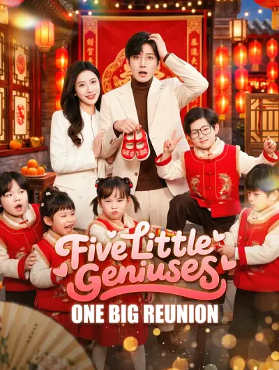 Poster Five Little Geniuses, One Big Reunion