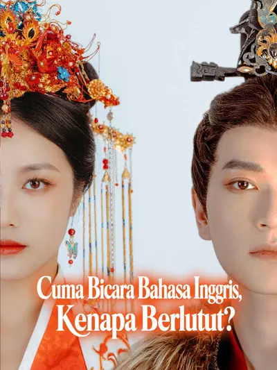Poster Cuma Bicara Bahasa Inggris, Kenapa Berlutut?