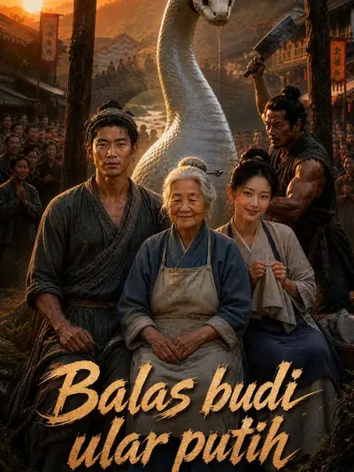 Poster Balas budi ular putih